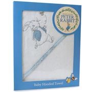 Peter Rabbit - Hop Little Rabbit Hooded Towel Blue 80x80cm