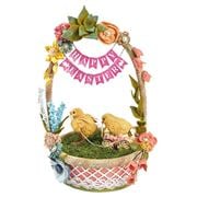 Katherine's Collection - Easter Chick Tabletop Basket 38cm