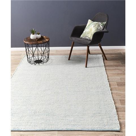 Tapete Rug Loft Felted Scandi Rug Turquoise 330X240cm - Peter's of Kensington