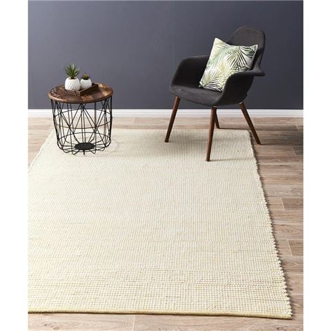 Tapete Rug Loft Felted Scandi Rug Yellow 230X160cm - Peter's of Kensington