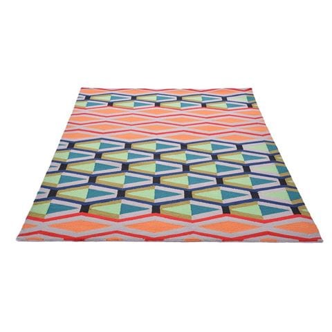 Scion Composition Amber Multi Pure New Wool Rug 230x160cm - Peter's of Kensington