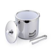 Whitehill - Stainless Steel Ice Bucket With Tongs 18cm