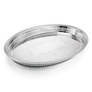 Whitehill - Silver Plated Oval Gallery Tray 45x32cm