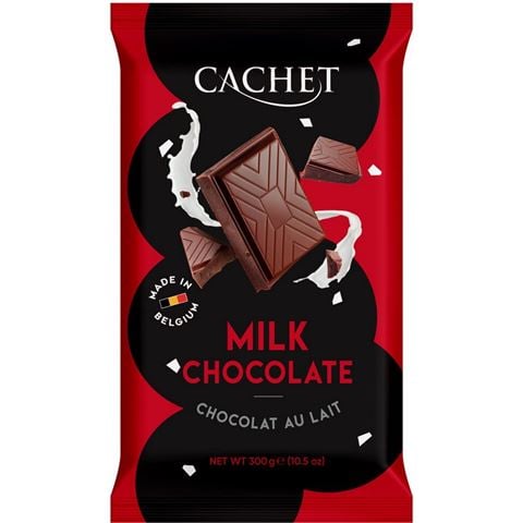 Cachet - Milk Chocolate Block Extra Large 300g