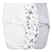 Aden - Essentials Wrap Swaddle Toile 4-6 Months 3pack