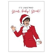 Candle Bark - Single Austin Powers Christmas Card