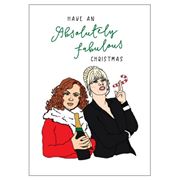 Candle Bark - Single Ab Fab Christmas Card