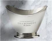 Flair Decor - Champagne Oval Scoop Front Tub 35cm Aluminium