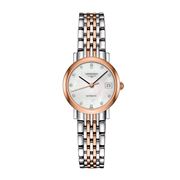 Longines - Mother of Pearl White 12 Diamonds Rose 25.5mm