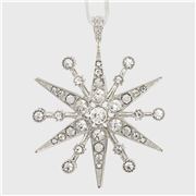Joanna Buchanan - Deco Snowflake Hanging Ornament
