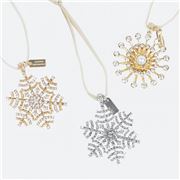 Joanna Buchanan - Snowflake Hanging Ornament Set 3pc