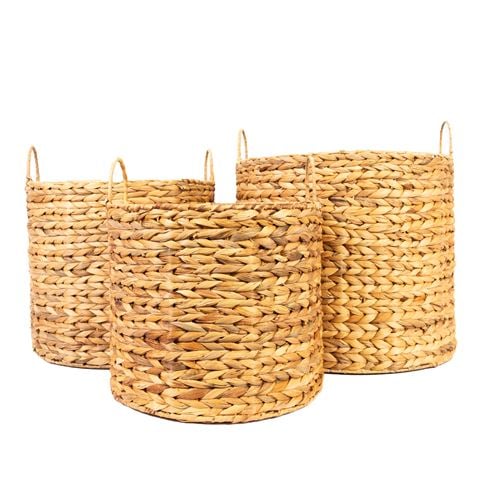 Peter's - Natural Hyacinth Tub Set 3pce