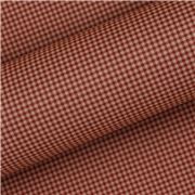 Vandoros - Gingham Spice Red/Kraft Wrapping Paper 60cm x 3m