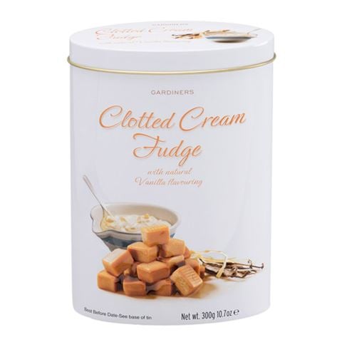 Gardiners - Luxury Clotted Cream Fudge Tin 300g