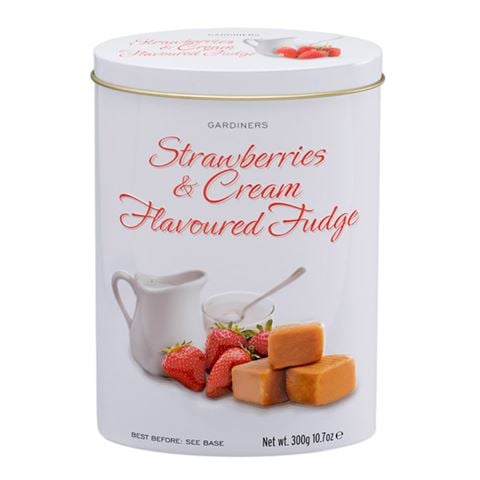 Gardiners - Luxury Strawberries & Cream Flavoured Fudge 300g