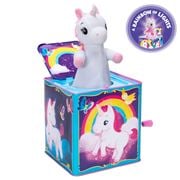 Schylling - Unicorn Pop N Glow Jack In The Box