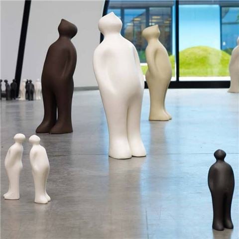 Cores Da Terra - The Visitor Small Dark Grey 24cm