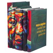Collectors Library - Maya Angelou Portrait Book Set 5pce