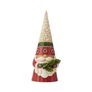 Heartwood Creek - Gnome Holding Holly 15cm