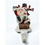 Katherine's Collection - Santa / Snowman Staking Hold 17cm