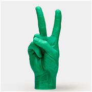 Candle Hand - Peace Candle Green 360g