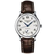 Longines - Master Collection Silver 11 Arab Dial Brown Strap