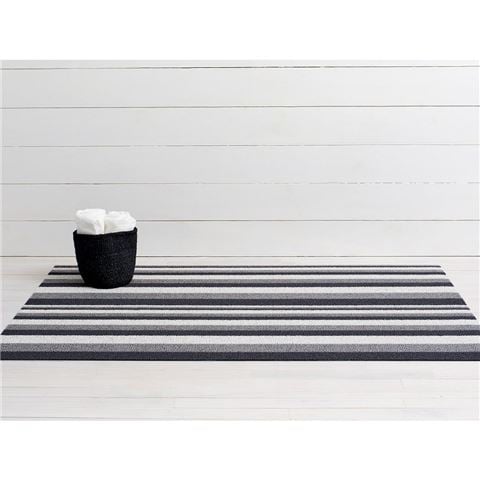 Chilewich - Bounce Stripe Shag Big Mat Moonlight 91x152cm