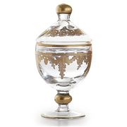 Arte Italica - Baroque Gold Canister with Lid 21x9.5cm