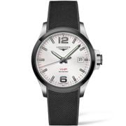 Longines - Conquest V.H.P Quartz Watch w/White Dial 43mm