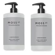 Moss St - Duo Lemongrass Gift Set 450ml 2pce