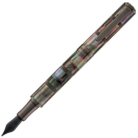 Monteverde - L.E Regatta F.tain Pen Mother Of Pearl Blck Med
