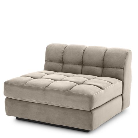 Vandenberg - Sofa Dean Savona Greige Velvet Middle