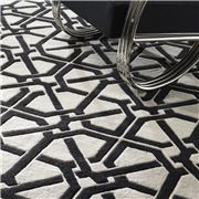 Vandenberg - Carpet Webb Black & Off White 300x400cm