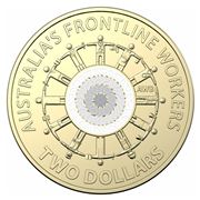 RA Mint - 2022 $2 Colour Circtg. Coin Roll Frontline Workers