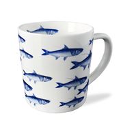 Caskata - School Of Fish Blue Wide Mug 400ml