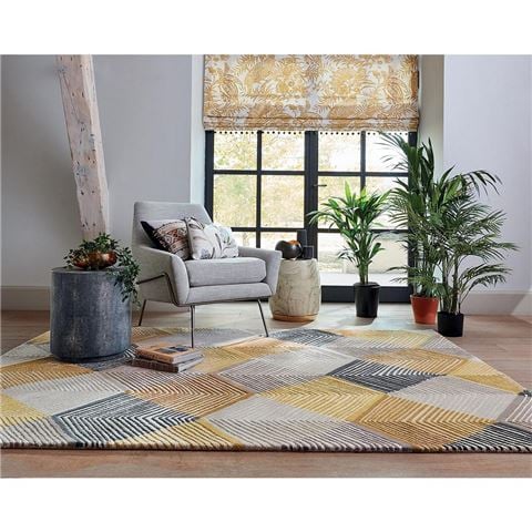 Harlequin Rhythym Rug Saffron 280x200cm - Peter's of Kensington