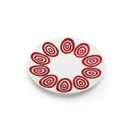ThemisZ - Kyklos Red Dessert Plate 24cm