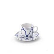 ThemisZ - Serenity Blue Espresso Cup & Saucer Set