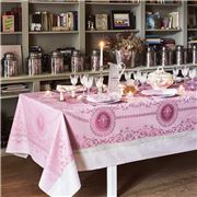 Garnier-Thiebaut - Eugenie Candy Tablecloth 174x174cm