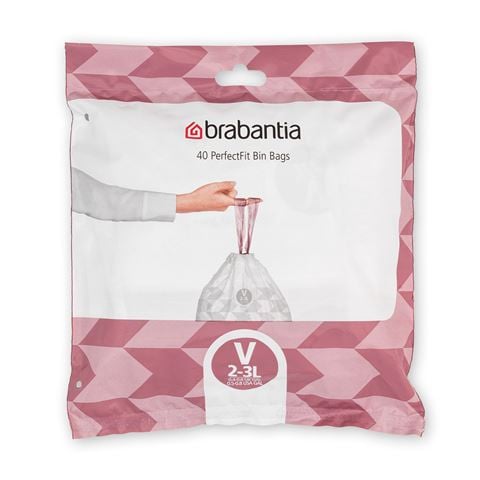 Brabantia - Bin Liner Code V 2-3L Pack 40pce