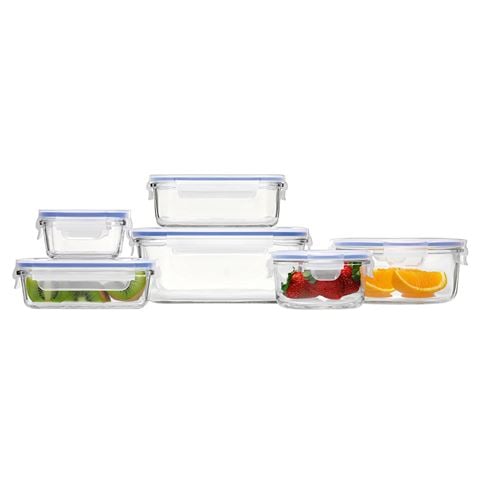 Glasslock - Rectangular Container Set 6pce
