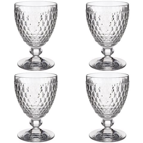 Villeroy & Boch - Boston Clear Water Tumbler Set 4pce