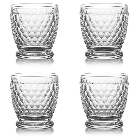 Villeroy & Boch - Boston Clear Old Fashioned Tumbler Set 4pce