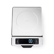 OXO - Food Scale with Pull Out Display Stainless Steel