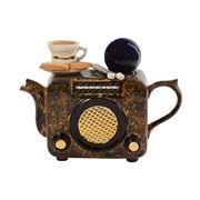 The Teapottery - Radio Teapot Brown Medium