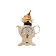 The Teapottery - Tea Scales Teapot Cream Medium