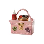The Teapottery - Make Up Case One Cup Teapot Pink