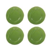 French Country - Dragonfly Green Side Plate Set 4pce 22cm