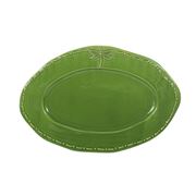 French Country - Dragonfly Green Oval Platter Small 35cm