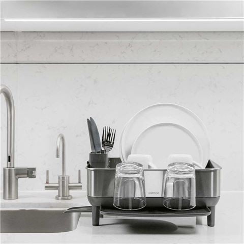 Simplehuman Compact Steel Frame Dishrack - Peter's of Kensington